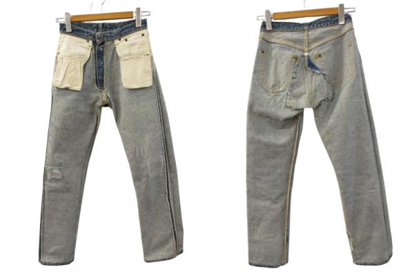 【中古】リーバイス Levi's 50s 501XX ギャラ入り オリジナル デニムパンツ 紙パッチ ヴィンテージ ジーンズ_2