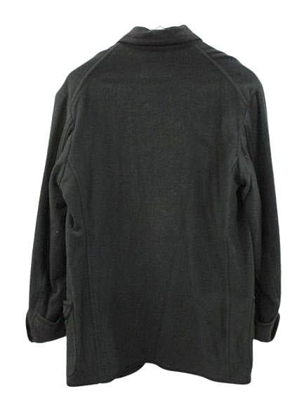 【中古】ワコマリア WACKO MARIA SMOKING JACKET スモーキング ウール ジャケット ウール カシミヤ混 M 黒 ブラック_1