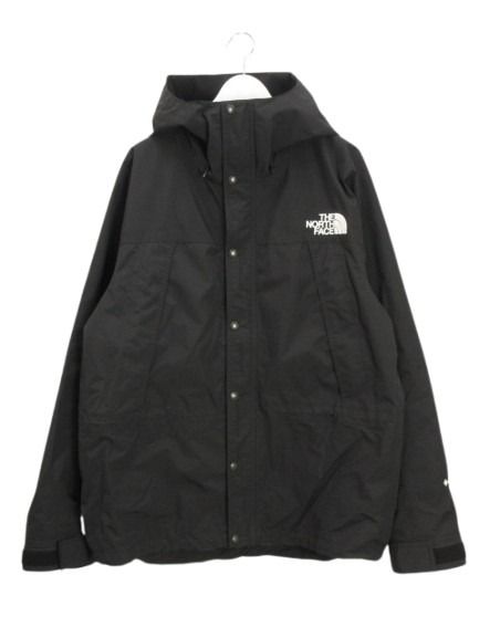 【中古】ザノースフェイス THE NORTH FACE マウンテンライトジャケット XL ブラック 黒 GORE-TEX ゴアテックス 上着