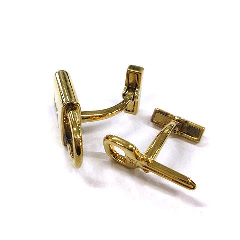 【中古】ルイヴィトン LOUIS VUITTON カフス ブトン ドゥ マンシェット カデナ エ クレ 925 ゴールド系 アクセサリー_3