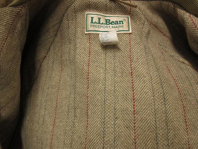 【中古】エルエルビーン L.L.BEAN 80s Storm Coat 2595 ストームコート USA製 L ベージュ アウター ヴィンテージ