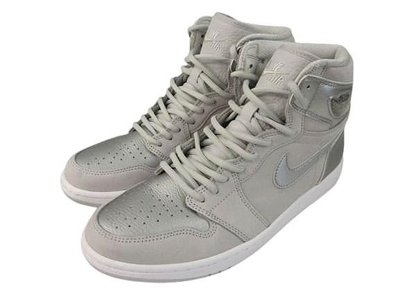 【中古】ナイキ NIKE AIR JORDAN 1 HIGH OG DC1788-029 エアジョーダン 1 ハイ OG 28.5cm シルバー スニーカー