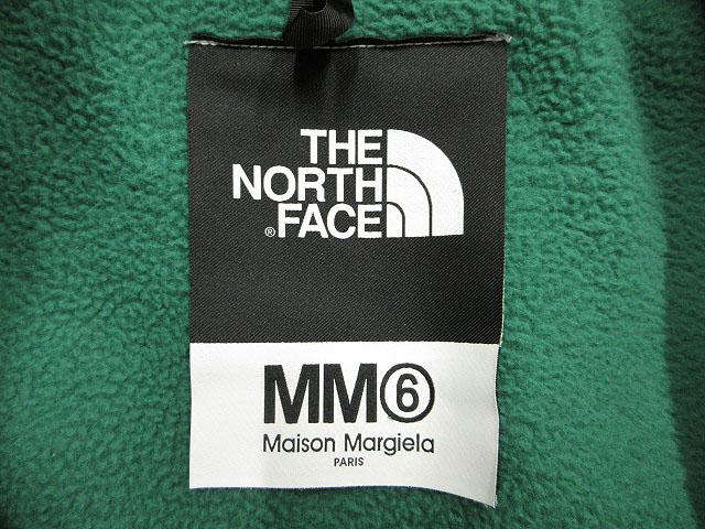 【中古】ザノースフェイス THE NORTH FACE × MM6 DENALI サークルフリースワンピース S62CT0106 S グリーン ロング_4