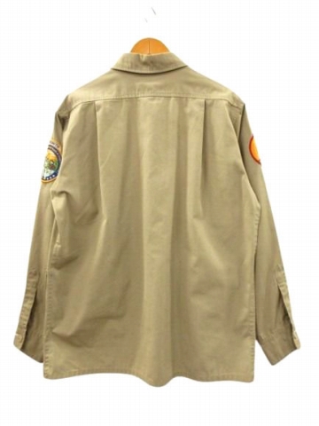 【中古】エルエルビーン L.L.BEAN 60s サファリジャケット シャツジャケット 筆記体タグ ヴィンテージ メンズ