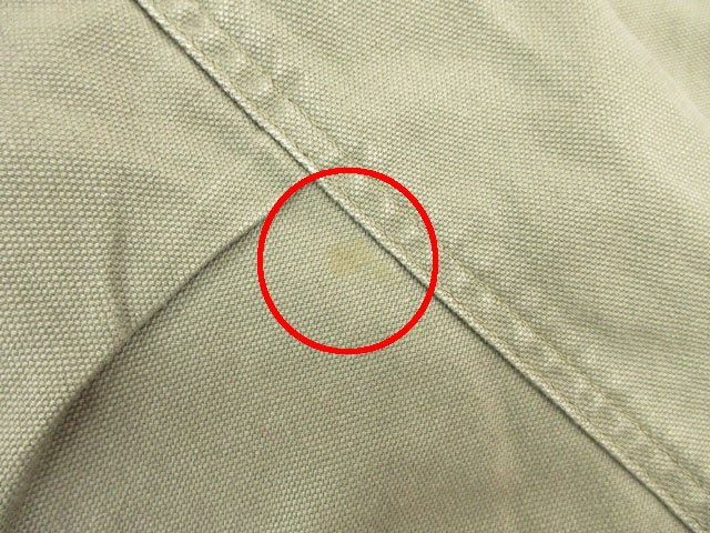 【中古】エルエルビーン L.L.BEAN ハンティングジャケット カバーオール ライナー付き プリマロフト グリーン M