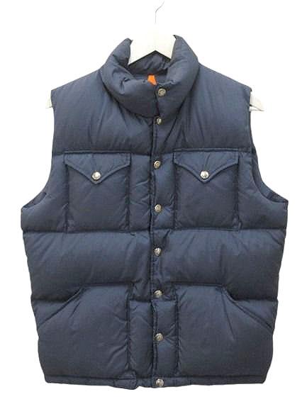 【中古】ノースフェイス パープルレーベル THE NORTH FACE BEAMS別注 kodenshi ダウンベスト ND2286N M ネイビー