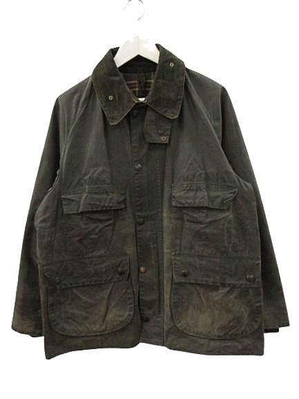 【中古】バブアー Barbour 80s 4ポケット ビデイル BEDALE オイルドジャケット C40 英国製 3ワラント ヴィンテージ