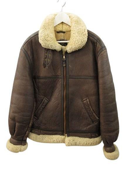 【中古】AVIATION アヴィエーション B-3 飛翔上衣 2104401441 赤銅色 40 ムートンジャケット