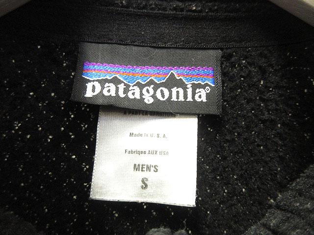 【中古】パタゴニア Patagonia ハーフジップ フリースプルオーバー 25230F6 黒 ブラック S 長袖 トップス メンズ_2