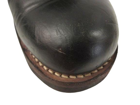 【中古】ローリングダブトリオ ROLLING DUB TRIO COUPEN コペン レザー ワークブーツ 約26cm 黒 ブラック 本革_4