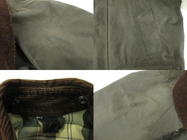 【中古】バブアー Barbour 21AW ビデイルジャケット BEDALE JACKET オイルドジャケット ダークグリーン 34 メンズ_3