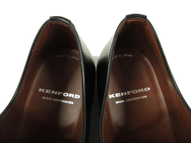 【中古】未使用品 ケンフォード KENFORD KB48 ビジネスシューズ ストレートチップ レザー ブラック 黒 26 メンズ_5