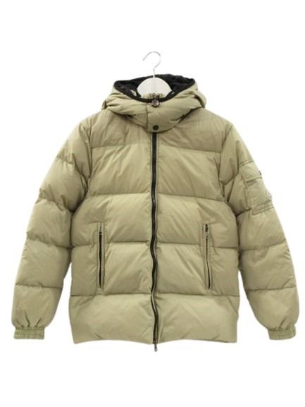 【中古】モンクレール MONCLER バジーレ BAZILLE ダウンジャケット 00 サンドベージュ系 ペッパージャパン 上着