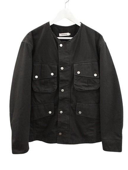 【中古】ノンネイティブ 25AW RIDER JACKET COTTON DRILL PIGMENT DYE WITH WINDSTOPPER NN-J4712 ライダージャケット