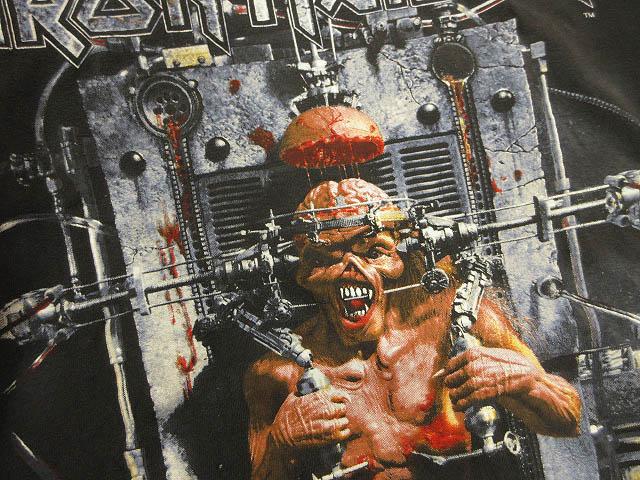 【中古】ヴィンテージ VINTAGE 90s アイアンメイデン IRON MAIDEN The X Factor Tシャツ USA製 ブラック L_2