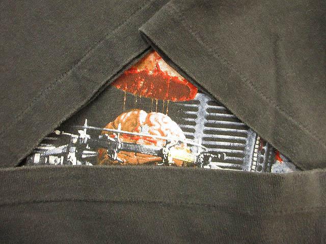 【中古】ヴィンテージ VINTAGE 90s アイアンメイデン IRON MAIDEN The X Factor Tシャツ USA製 ブラック L_4