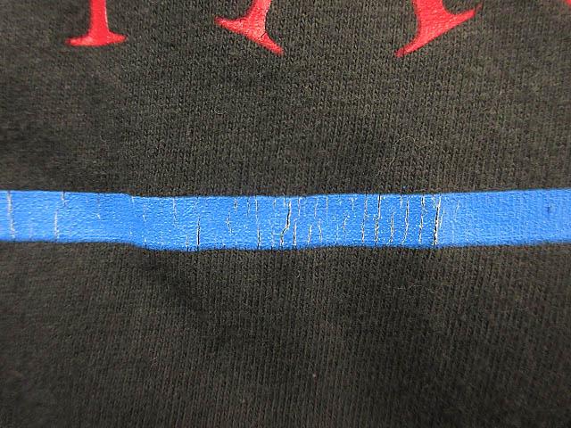 【中古】ヴィンテージ VINTAGE 90s アイアンメイデン IRON MAIDEN The X Factor Tシャツ USA製 ブラック L_7