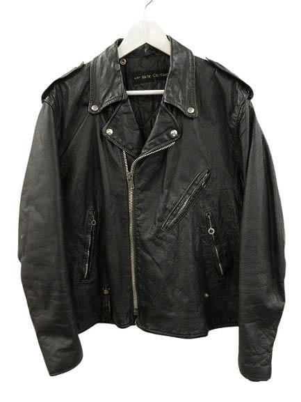 【中古】ハーレーダビッドソン HARLEY DAVIDSON AMF 70s ダブルライダース ジャケット レザー ヴィンテージ 黒