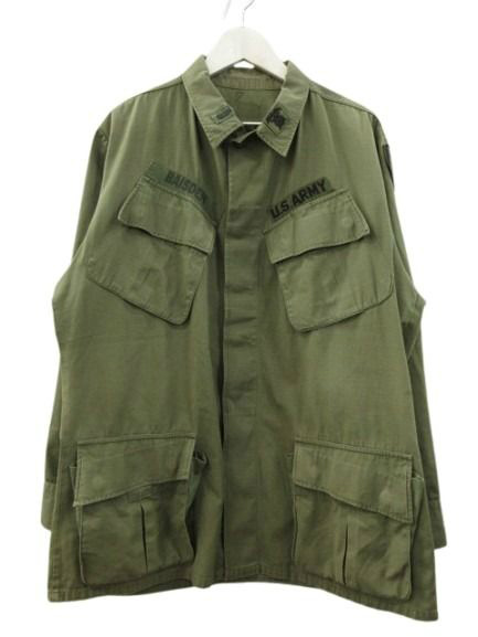 【中古】ヴィンテージ VINTAGE U.S.ARMY 60s ジャングルファティーグジャケット 5th リップストップ  メンズ