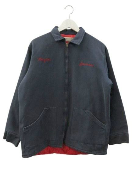 【中古】ヴィンテージ VINTAGE 60s ウィップコード ワークジャケット ネイビー 40 メンズ