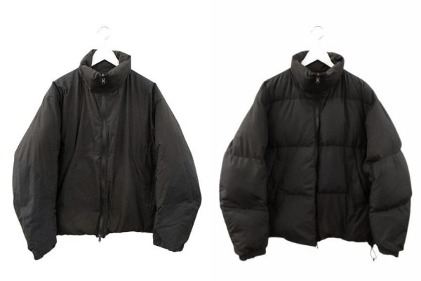 【中古】サンディニスタ SANDINISTA Reversible Down Jacket リバーシブルダウンジャケット L 黒 ブラック アウター