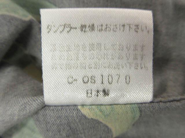 【中古】ポールスミス PAUL SMITH 90s シューズ柄 靴柄 シャツ ネイビー M メンズ_5