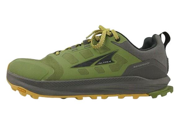 【中古】ALTRA LONE PEAK 9 WP LOW アルトラ ローンピーク 9 ウォータープルーフ ロー スニーカー US10.5 グリーン_3