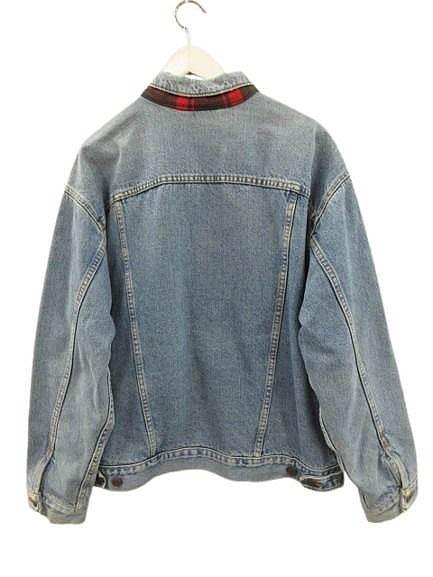 【中古】リーバイス Levi's 90s 70427 4891 デニムジャケット バッファローチェックライナー USA製 ヴィンテージ_1