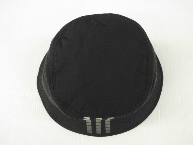 中古】ワイスリー Y-3 ストライプ バケットハット STRP B HAT ブラック