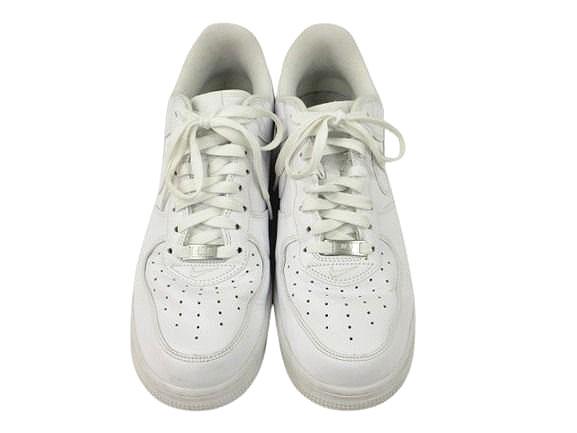 【中古】ナイキ NIKE SUPREME シュプリーム AIR FORCE 1 LOW CU9225-100 エアフォース 1 ロー 28 ホワイト スニーカー