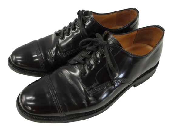 【中古】サンダース SANDERS 1128B MILITARY DERBY SHOE ミリタリー ダービーシューズ 7 1/2 黒 ブラック