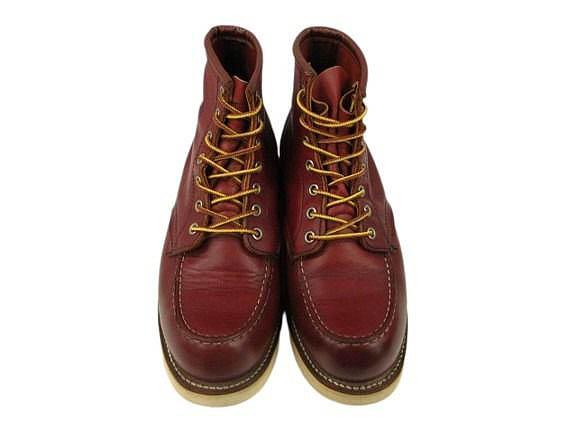 【中古】レッドウィング REDWING 98年 8875 香港返還モデル アイリッシュセッター モックトゥ ブーツ 7.5E 犬タグ_1