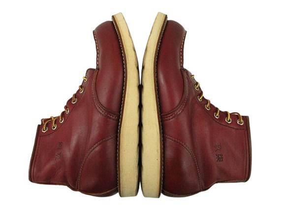 【中古】レッドウィング REDWING 98年 8875 香港返還モデル アイリッシュセッター モックトゥ ブーツ 7.5E 犬タグ_4