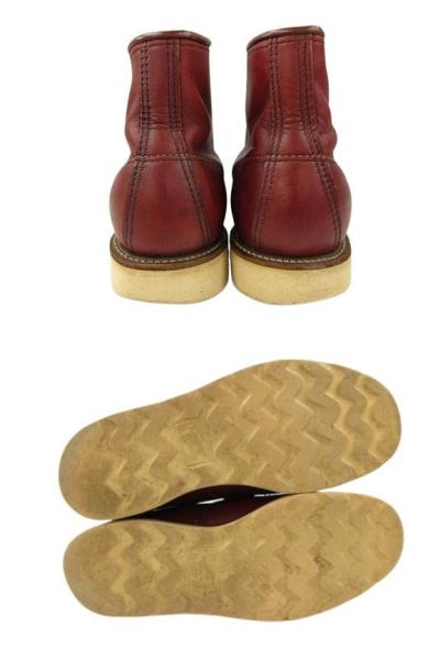 【中古】レッドウィング REDWING 98年 8875 香港返還モデル アイリッシュセッター モックトゥ ブーツ 7.5E 犬タグ_5
