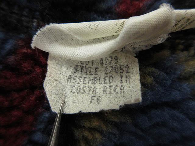 【中古】パタゴニア Patagonia 90s ワークレンジコート Work Range Coat カーボン モキ柄 M ヴィンテージ_7