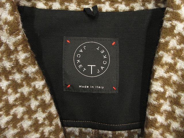 【中古】T-JACKET By TONELLO ティージャケット バイ トネッロ 51G419JR ウール テーラードジャケット 2B L ブラウン_2