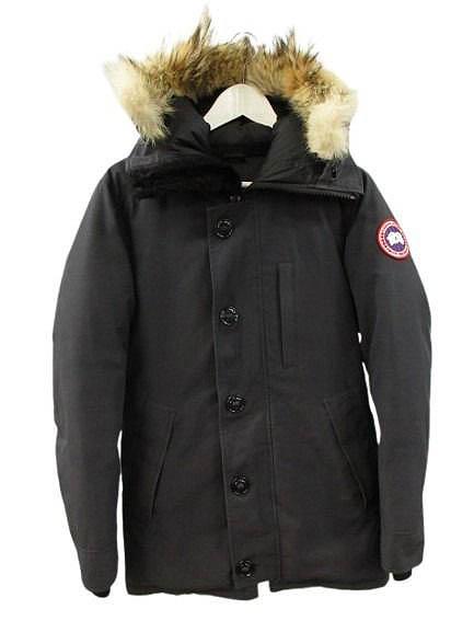 【中古】カナダグース CANADA GOOSE ジャスパー JASPER ネイビー XS ダウンパーカー ジャケット 3438JM ☆AA★