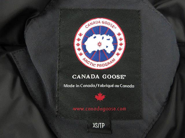 【中古】カナダグース CANADA GOOSE ジャスパー JASPER ネイビー XS ダウンパーカー ジャケット 3438JM ☆AA★_4