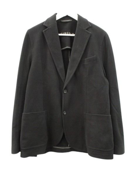 【中古】チルコロ1901 CIRCOLO1901 セットアップ ジャケット パンツ 50 ブラック 黒 スーツ スウェット メンズ_1