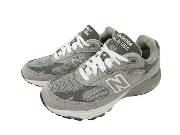 【中古】ニューバランス NEW BALANCE MR993 GL USA製 スニーカー グレー 25 メンズ