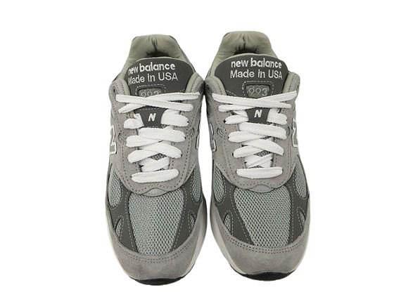 【中古】ニューバランス NEW BALANCE MR993 GL USA製 スニーカー グレー 25 メンズ