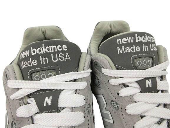 【中古】ニューバランス NEW BALANCE MR993 GL USA製 スニーカー グレー 25 メンズ