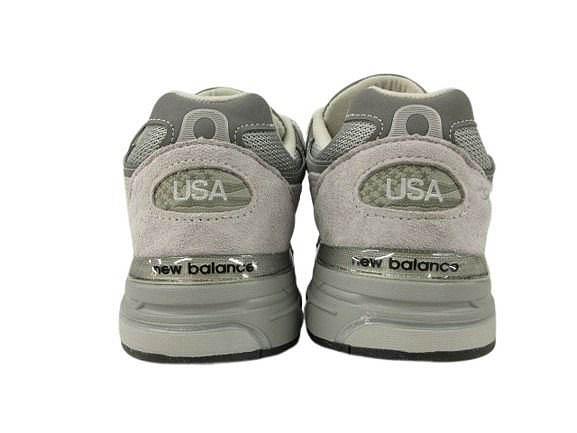 【中古】ニューバランス NEW BALANCE MR993 GL USA製 スニーカー グレー 25 メンズ