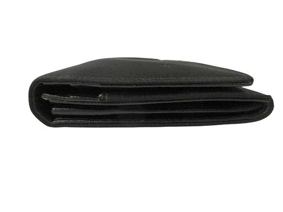 【中古】プラダ PRADA ナイロン 2つ折り 長財布 ロングウォレット 黒 ブラック ☆AA★ メンズ レディース