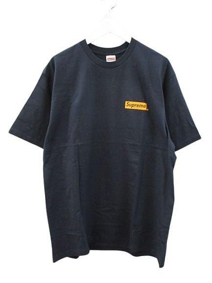 【中古】シュプリーム SUPREME Body Snatchers T-Shirt  半袖 プリント Tシャツ L ネイビー カットソー トップス