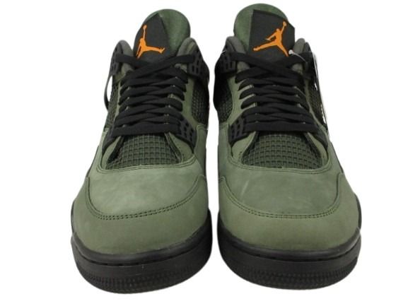 【中古】未使用 ナイキ NIKE スニーカー UNDEFEATED Air Jordan 4 Retro Deep Green スニーカー エアジョーダン 30.0_1
