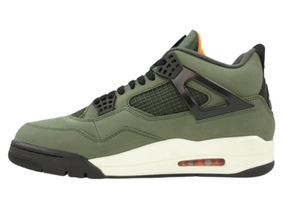 【中古】未使用 ナイキ NIKE スニーカー UNDEFEATED Air Jordan 4 Retro Deep Green スニーカー エアジョーダン 30.0_4
