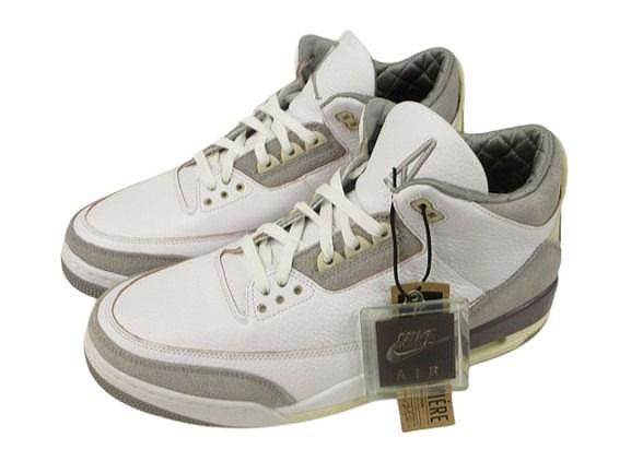 【中古】未使用品 ナイキ A MA MANIERE AIR JORDAN 3 RETORO SP WHITE DH3434-110 ア マ マニエール エアジョーダン 3