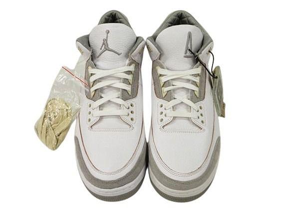 【中古】未使用品 ナイキ A MA MANIERE AIR JORDAN 3 RETORO SP WHITE DH3434-110 ア マ マニエール エアジョーダン 3_1