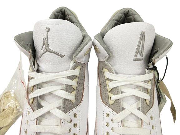 【中古】未使用品 ナイキ A MA MANIERE AIR JORDAN 3 RETORO SP WHITE DH3434-110 ア マ マニエール エアジョーダン 3_6